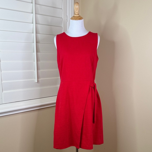 LOFT Dresses & Skirts - LOFT Red Sleeveless Mini Dress